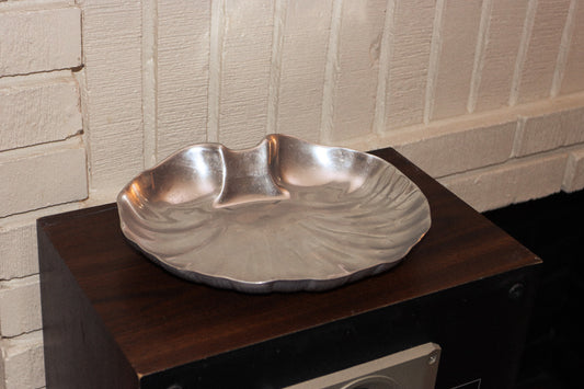 Bruce Fox Vintage Aluminum Cast Shell Tray